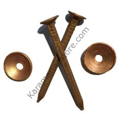 3,2 x 38 Bakır Çivi / Pullu 6 Adet