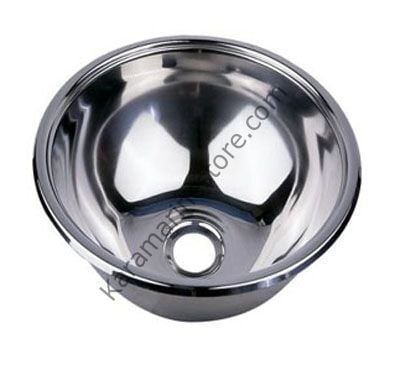 260mm Yuvarlak Evye / Lavabo Paslanmaz