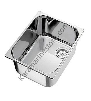 Derin Dikdörtgen Evye / Lavabo Paslanmaz