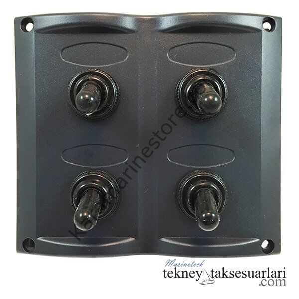 4'lü, İzoleli, Switch Panel Sigortalı