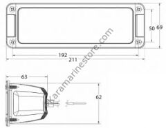 Lumitec Maxillume h60 güverte aydınlatma lambası