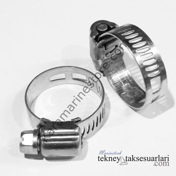 Paslanmaz W4 Hortum Kelepçesi, Ekonomik Tip