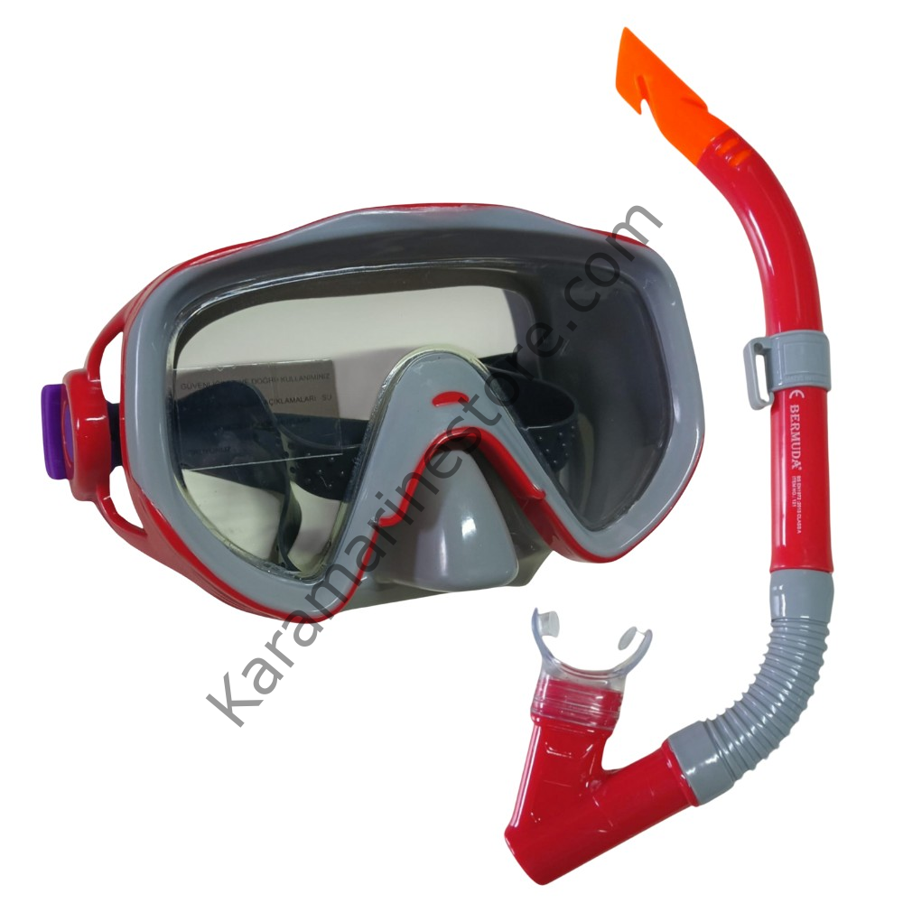 Maske Snorkel Set Almira - 2303A/121CSB