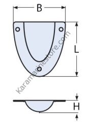 40mm Tahliye Delik (Çıkış) kapağı