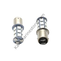 18 Led'li Ampul Beyaz Düz Tırnak 12 V