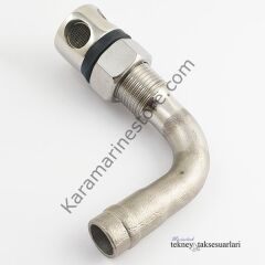 19mm Paslanmaz 90 Derece Depo Havalandırma