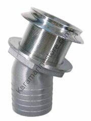 50 mm Paslanmaz / Krom Egzoz Ucu Kapaklı
