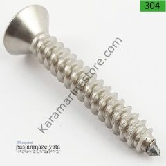 2,2mm Paslanmaz YHB Saç Vidası Çeşitleri DIN7982
