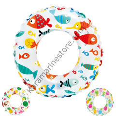 Desenli Lüks Simit 51 Cm İntex - 59230