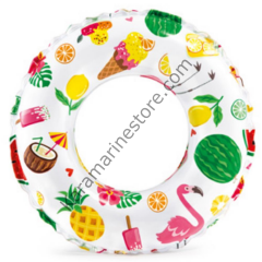 Desenli Lüks Simit 51 Cm İntex - 59230