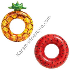 Renkli Ananas Desenli  Deniz Simit Bestway - 36121 -Ananas