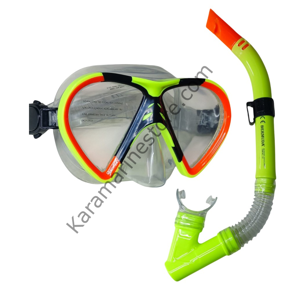 Yetişkin Maske Ve Şnorkel Safari Dalış Seti - 2356A/121CSB