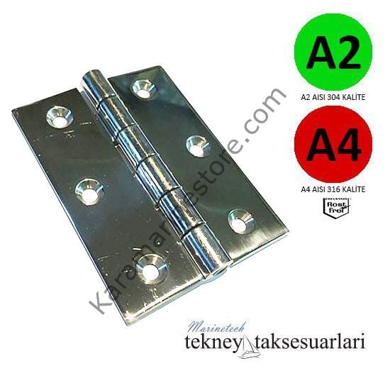 60 x 80, Paslanmaz Menteşe