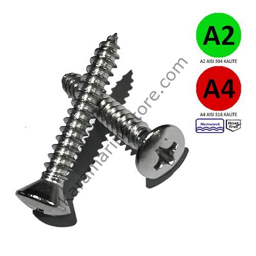 5,5 mm Yıldız Mercimek Baş (YMB) Saç Vidası DIN7983