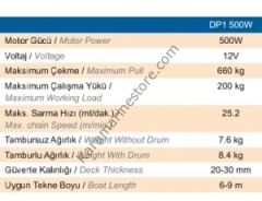 Prince DP1   500W 6mm 12V