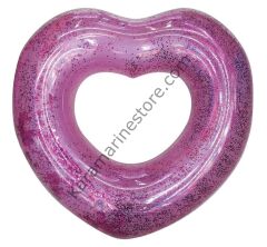 Kalp Desenli Simit 65 cm - 1909017 - Pembe