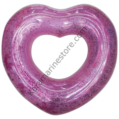 Kalp Desenli Simit 65 cm - 1909017 - Pembe