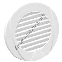 Havalandırma Şaft Menfez Kapağı, 102mm, Beyaz