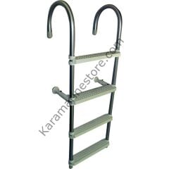 4 Basamaklı Alüminyum Katlanabilir Merdiven