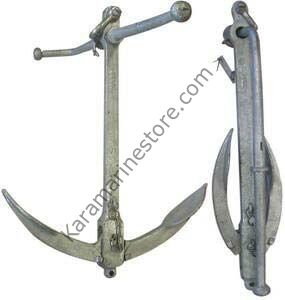 Admiralti çıpa Galvaniz. 15Kg