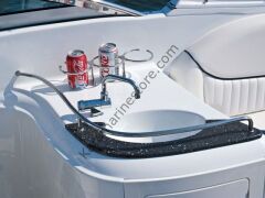 Paslanmaz İkili Bardak Tutucu, Bardaklık