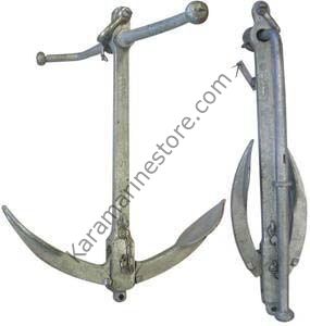 Admiralti çıpa Galvaniz. 25Kg