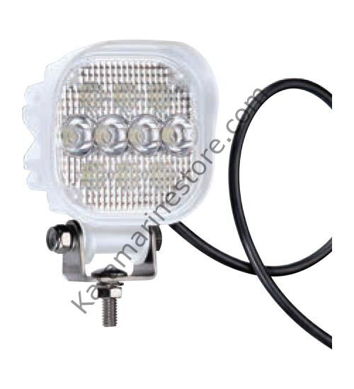 10 LED'li Kare Lamba 12-24V