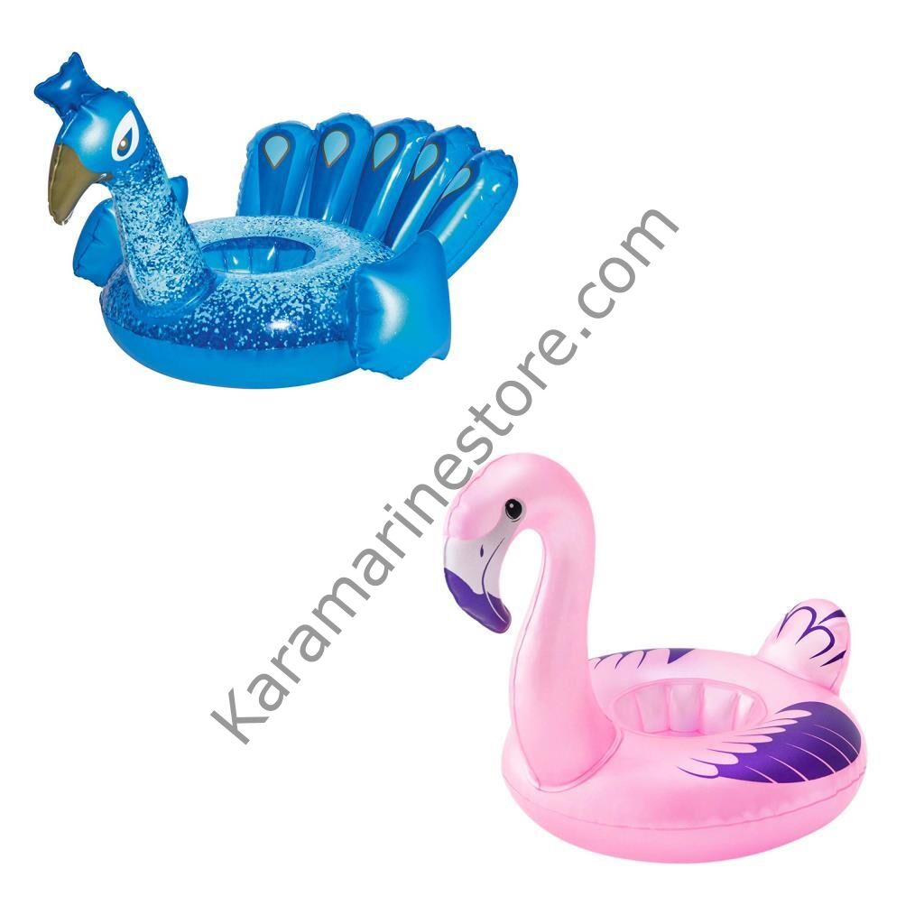 Flamingo & Tavus Kuşu Şekilli Bardaklık - 34127