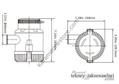 Seaflo 3000gph 24V Sintine Pompası