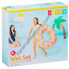 İntex Sonsuzluk Desenli Tutunmalı Simit 114 Cm - 56269