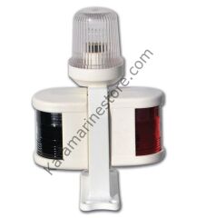 BEYAZ 3'lü Kombine Fener SL12 LED