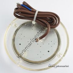 9 LED MAVİ Su Altı Lambası 12V-24V