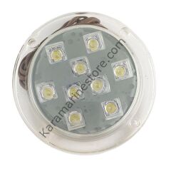 9 LED BEYAZ Su Altı Lambası 12V-24V