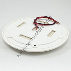 104mm 12V Beyaz Gövdeli Slim Led Tavan Lambası