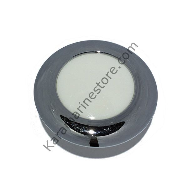104mm 12V Krom Gövdeli Slim Led Tavan Lambası