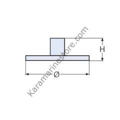 8mm Kablo Giriş / Çıkış Soket
