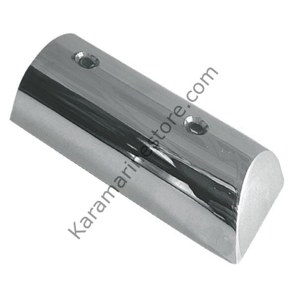 Paslanmaz Küpeşte Fitil Sonlandırma Kapağı 50mm
