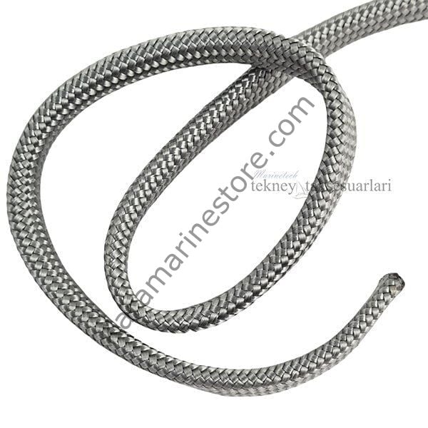 Gri Renk Yassı Tip Usturmaça Halatı 16mm