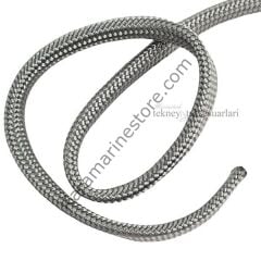 Gri Renk Yassı Tip Usturmaça Halatı 16mm