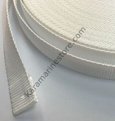 25mm Beyaz Şerit Halat / Kayış Halat