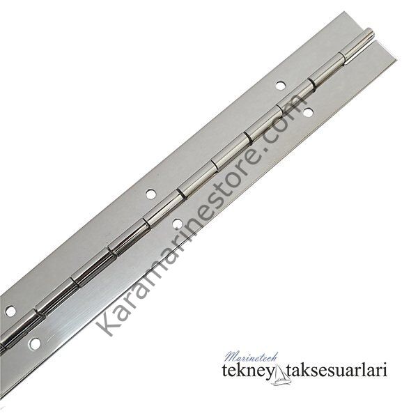 1020 x 27 x 1mm, Paslanmaz Şerit Menteşe,  Boy Menteşe