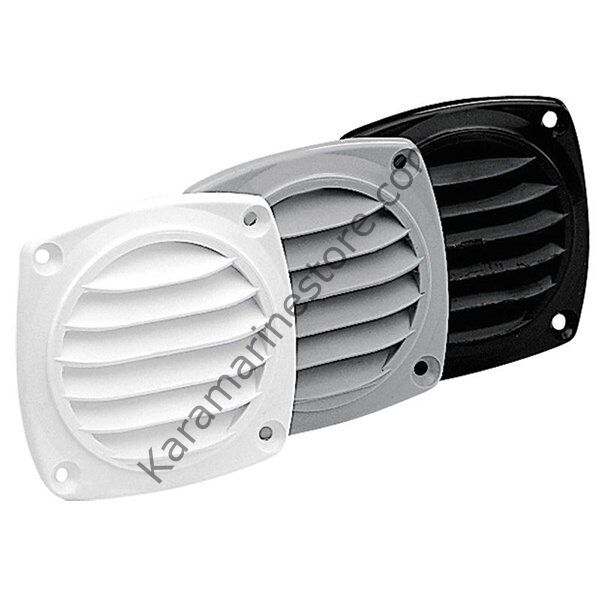 85mm, SİYAH Havalandırma Kapağı