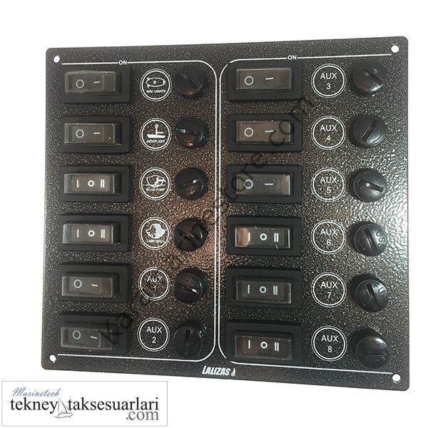 12'li Kontrol Paneli Ultra 'Sp12' 12 Komur Rengi