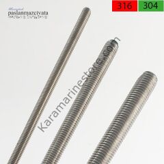 M3 Paslanmaz Gijon, Saplama DIN976