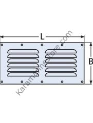 115 X 230   mm Havalandırma
