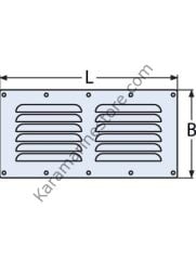115 X 230   mm Havalandırma