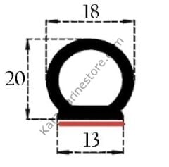 EPDM kauçuk fitil