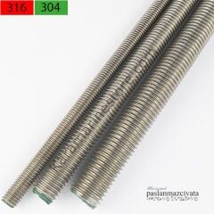 M18 Paslanmaz Gijon, Saplama DIN976