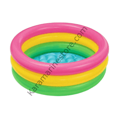 57107 - INTEX - HAVUZ 3 RENKLİ ŞİŞME 61 X 22 CM