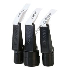22mm, Genisliyebilir Kaucuk Tapa, Siyah
